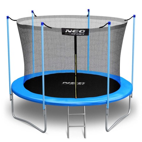 Trampolina ogrodowa 10ft/312cm z siatką wewnętrzną i drabinką Neo-Sport Trampolina ogrodowa 10ft/312cm z siatką wewnętrzną i drabinką Neo-Sport
