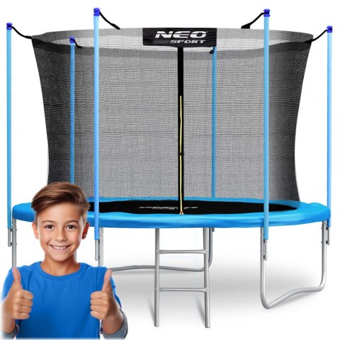 Trampolina ogrodowa 10ft/312cm z siatką wewnętrzną i drabinką Neo-Sport Trampolina ogrodowa 10ft/312cm z siatką wewnętrzną i drabinką Neo-Sport