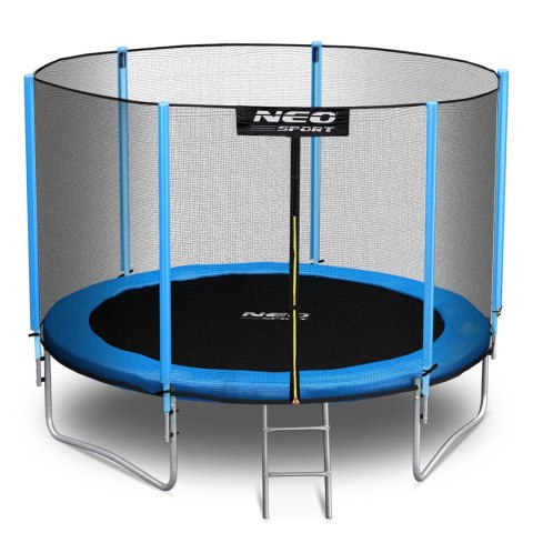 Trampolina ogrodowa 10ft/312cm z siatką zewnętrzną i drabinką Neo-Sport Trampolina ogrodowa 10ft/312cm z siatką zewnętrzną i drabinką Neo-Sport