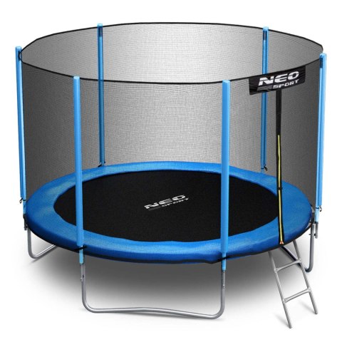 Trampolina ogrodowa 10ft/312cm z siatką zewnętrzną i drabinką Neo-Sport Trampolina ogrodowa 10ft/312cm z siatką zewnętrzną i drabinką Neo-Sport