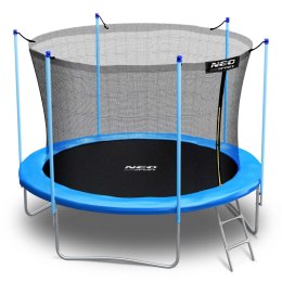 Trampolina ogrodowa 6ft/183cm z siatką wewnętrzną i drabinką Neo-Sport