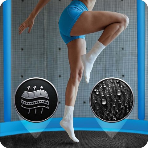 Trampolina ogrodowa 6ft/183cm z siatką wewnętrzną i drabinką Neo-Sport Trampolina ogrodowa 6ft/183cm z siatką wewnętrzną i drabinką Neo-Sport