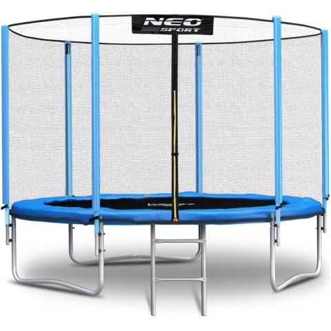 Trampolina ogrodowa 6ft/183cm z siatką zewnętrzną i drabinką Neo-Sport Neo-Sport Trampolina ogrodowa 6ft/183cm z siatką zewnętrzną i drabinką Neo-Sport Neo-Sport