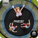 Trampolina ogrodowa 8ft/252cm siatka wewnętrzna i drabinką Neo-Sport