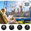 Trampolina ogrodowa 8ft/252cm siatka wewnętrzna i drabinką Neo-Sport