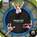 Trampolina ogrodowa 8ft/252cm siatka zewnętrzna i drabinką Neo-Sport