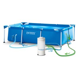 Basen ogrodowy stelażowy 300 x 200 x 75 cm 15w1 INTEX 28272 + maszynka do baniek GRATIS INTEX