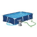 Basen ogrodowy stelażowy 300 x 201 x 66 cm 16w1 Bestway 56404N Bestway