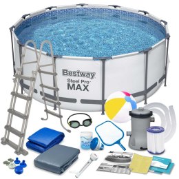 Basen ogrodowy stelażowy 366 x 122 cm 18w1 Bestway 56420 Bestway