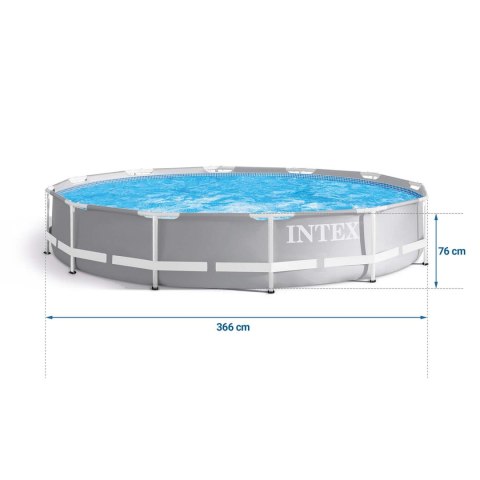 Basen ogrodowy stelażowy 366 x 76 cm 16w1 INTEX 26712 + maszyna do baniek GRATIS INTEX Basen ogrodowy stelażowy 366 x 76 cm 16w1 INTEX 26712 + maszyna do baniek GRATIS INTEX
