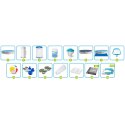 Basen ogrodowy stelażowy 366 x 76 cm 16w1 INTEX 26712 + maszyna do baniek GRATIS INTEX