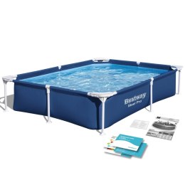Basen prostokątny stelażowy 221 x 150 x 43 cm Bestway 56401N Bestway