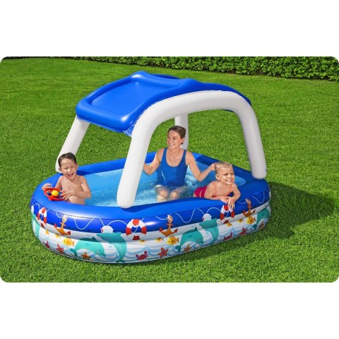 Basenik dla dzieci z daszkiem 213 x 155 x 132 cm Bestway 54370 Bestway Basenik dla dzieci z daszkiem 213 x 155 x 132 cm Bestway 54370 Bestway