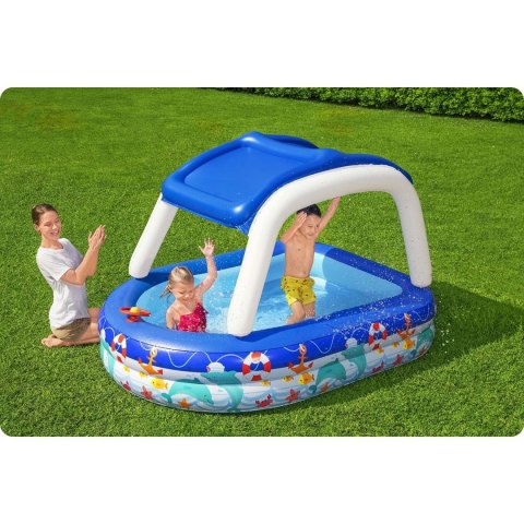 Basenik dla dzieci z daszkiem 213 x 155 x 132 cm Bestway 54370 Bestway Basenik dla dzieci z daszkiem 213 x 155 x 132 cm Bestway 54370 Bestway