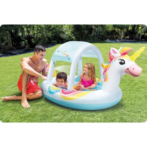 Brodzik z daszkiem Jednorożec 254 x 132 cm Intex 58435 INTEX Brodzik z daszkiem Jednorożec 254 x 132 cm Intex 58435 INTEX