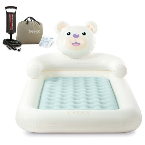 Materac dmuchany 178x114x71 cm z pompką tłokową INTEX 66814NP INTEX Materac dmuchany 178x114x71 cm z pompką tłokową INTEX 66814NP INTEX