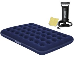 Materac dmuchany 191x132x22 cm z pompką tłokową Bestway 67002 Bestway