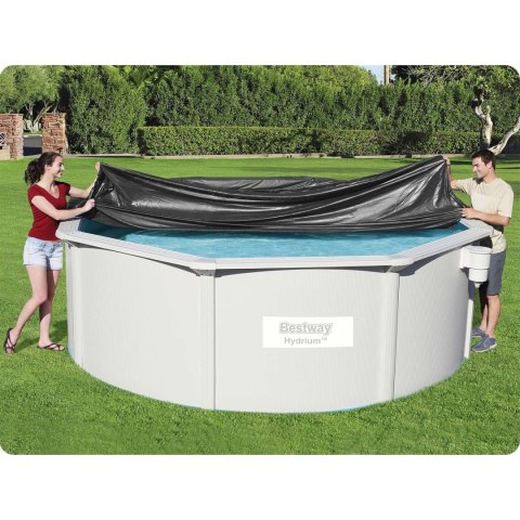 Pokrywa do basenu stelażowego 396 cm Bestway 58292 Bestway Pokrywa do basenu stelażowego 396 cm Bestway 58292 Bestway