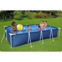 Basen ogrodowy stelażowy 400 x 211 x 81 cm 15w1 Bestway 56405N Bestway