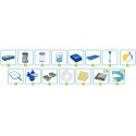 Basen ogrodowy stelażowy 400 x 211 x 81 cm 15w1 Bestway 56405N Bestway