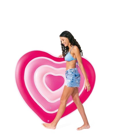 Dmuchany materac plażowy Serce 155 x 135 cm INTEX 58727 INTEX Dmuchany materac plażowy Serce 155 x 135 cm INTEX 58727 INTEX