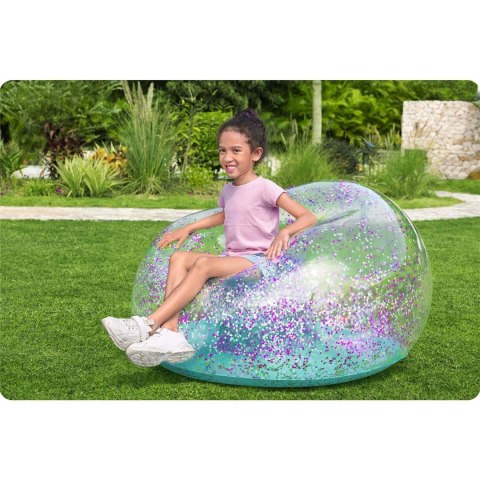 Fotel dmuchany z brokatem Bestway 75115 Bestway Fotel dmuchany z brokatem Bestway 75115 Bestway