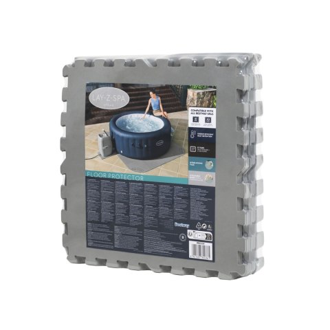 Mata piankowa pod SPA puzzle 50 x 50 cm 16 szt. Bestway 60334 Bestway Mata piankowa pod SPA puzzle 50 x 50 cm 16 szt. Bestway 60334 Bestway