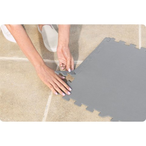 Mata piankowa pod SPA puzzle 50 x 50 cm 16 szt. Bestway 60334 Bestway Mata piankowa pod SPA puzzle 50 x 50 cm 16 szt. Bestway 60334 Bestway
