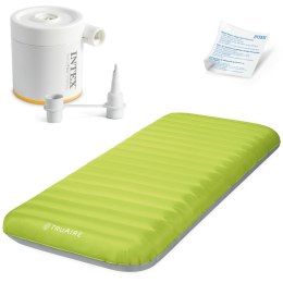 Materac dmuchany 191x76x17 cm z pompką elektryczną INTEX 64097 INTEX