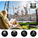 Trampolina ogrodowa 10ft/312cm z siatką wewnętrzną i drabinką Neo-Sport Neo-Sport