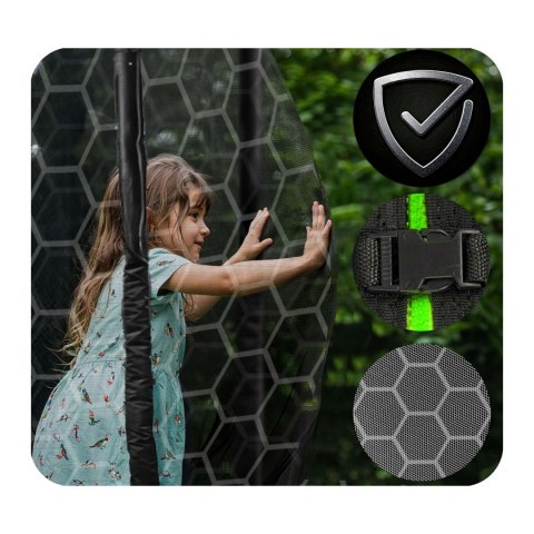 Trampolina ogrodowa 10ft/312cm z siatką wewnętrzną i drabinką Neo-Sport Neo-Sport Trampolina ogrodowa 10ft/312cm z siatką wewnętrzną i drabinką Neo-Sport Neo-Sport