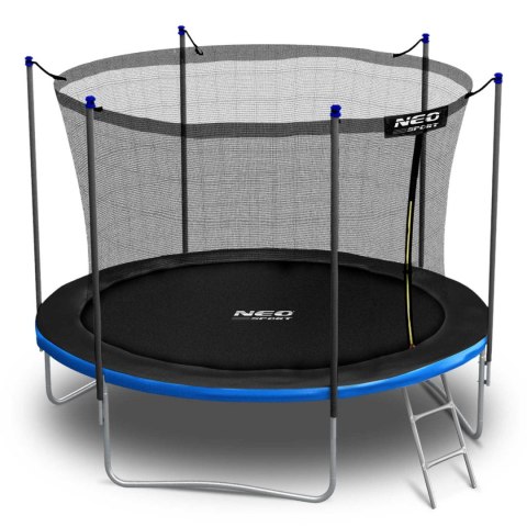 Trampolina ogrodowa 10ft/312cm z siatką wewnętrzną i drabinką Neo-Sport Neo-Sport Trampolina ogrodowa 10ft/312cm z siatką wewnętrzną i drabinką Neo-Sport Neo-Sport
