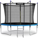 Trampolina ogrodowa 10ft/312cm z siatką wewnętrzną i drabinką Neo-Sport Neo-Sport