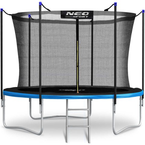 Trampolina ogrodowa 10ft/312cm z siatką wewnętrzną i drabinką Neo-Sport Neo-Sport Trampolina ogrodowa 10ft/312cm z siatką wewnętrzną i drabinką Neo-Sport Neo-Sport