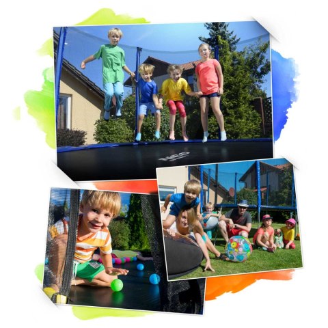Trampolina ogrodowa 10ft/312cm z siatką wewnętrzną i drabinką Neo-Sport Neo-Sport Trampolina ogrodowa 10ft/312cm z siatką wewnętrzną i drabinką Neo-Sport Neo-Sport