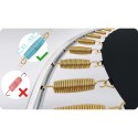 Trampolina ogrodowa 10ft/312cm z siatką zewnętrzną i drabinką Neo-Sport Neo-Sport