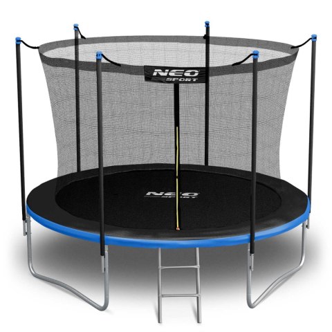Trampolina ogrodowa 6ft/183cm z siatką wewnętrzną i drabinką Neo-Sport Neo-Sport Trampolina ogrodowa 6ft/183cm z siatką wewnętrzną i drabinką Neo-Sport Neo-Sport
