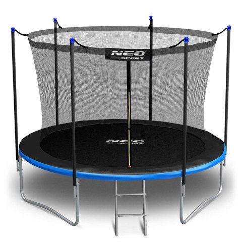 Trampolina ogrodowa 8ft/252cm z siatką wewnętrzną i drabinką Neo-Sport Neo-Sport Trampolina ogrodowa 8ft/252cm z siatką wewnętrzną i drabinką Neo-Sport Neo-Sport