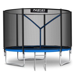Trampolina ogrodowa 8ft/252cm z siatką zewnętrzną i drabinką Neo-Sport Neo-Sport