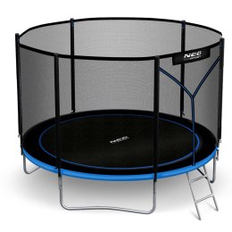 Trampolina ogrodowa 8ft/252cm z siatką zewnętrzną i drabinką Neo-Sport Neo-Sport