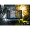 Trampolina ogrodowa 8ft/252cm z siatką zewnętrzną i drabinką Neo-Sport Neo-Sport