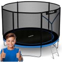 Trampolina ogrodowa 8ft/252cm z siatką zewnętrzną i drabinką Neo-Sport Neo-Sport