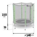 Trampolina ogrodowa dla dzieci 140 cm 4,5ft Neo-Sport Neo-Sport