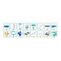 Basen ogrodowy stelażowy 260 x 160 x 65 cm zestaw 15w1 INTEX 28271 INTEX