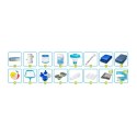Basen ogrodowy stelażowy 305 x 76 cm zestaw 15w1 INTEX 26702 INTEX