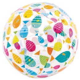 Dmuchana piłka plażowa wesołe rybki 51 cm INTEX 59040 INTEX