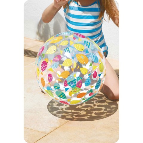 Dmuchana piłka plażowa wesołe rybki 51 cm INTEX 59040 INTEX Dmuchana piłka plażowa wesołe rybki 51 cm INTEX 59040 INTEX