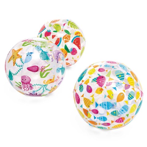 Dmuchana piłka plażowa wesołe rybki 51 cm INTEX 59040 INTEX Dmuchana piłka plażowa wesołe rybki 51 cm INTEX 59040 INTEX