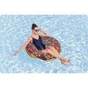 Dmuchane koło plażowe do pływania brązowy Donut 107cm BESTWAY Bestway