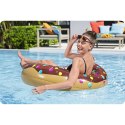 Dmuchane koło plażowe do pływania brązowy Donut 107cm BESTWAY Bestway
